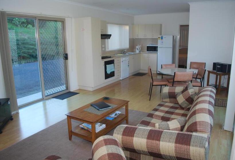 침실 2개 아파트, Lookout Holiday Units