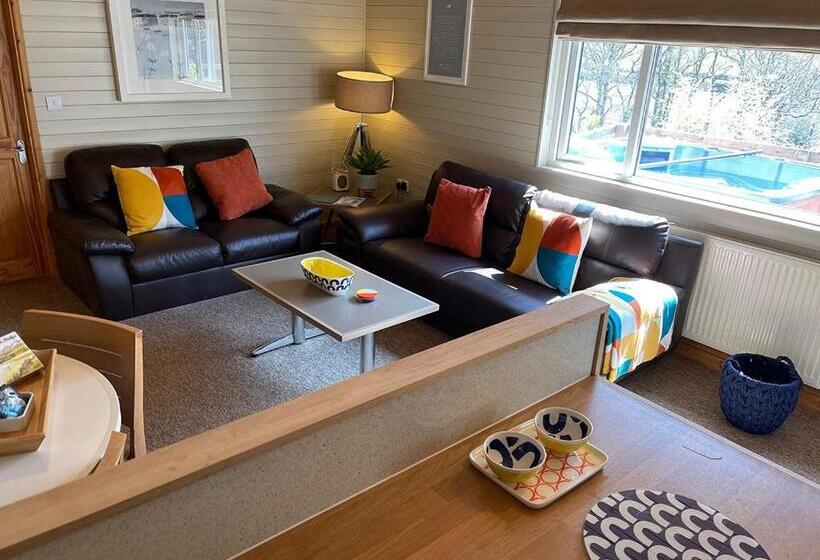 침실 2개 주택, Ivyleaf Combe Lodges