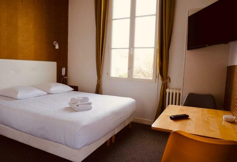 غرفة قياسية مطلّة علي البحر, Hôtel Michelet Plage