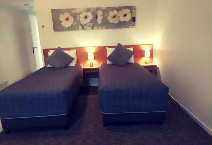 חדר סטנדרט עם מיטת קינג, Metung Waters Motel And Apartments