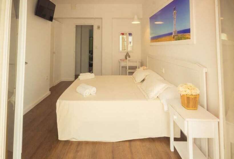 Standard-huone Terassi, Hostal Sunset Ibiza
