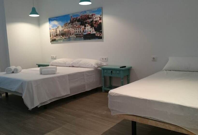 古典房间, Hostal Sunset Ibiza