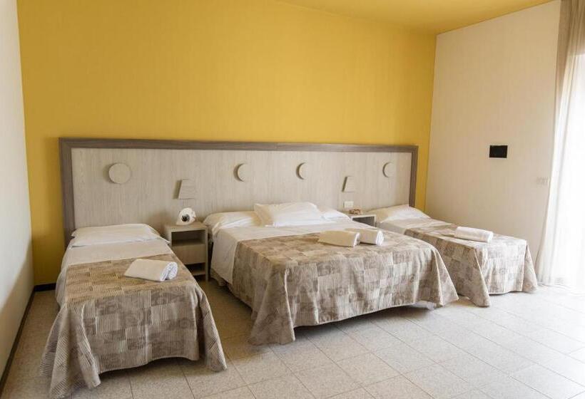 غرفة قياسية رباعية, Continental