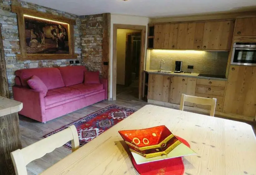 ３ベッドルームアパートメント, Chalet Li Mina