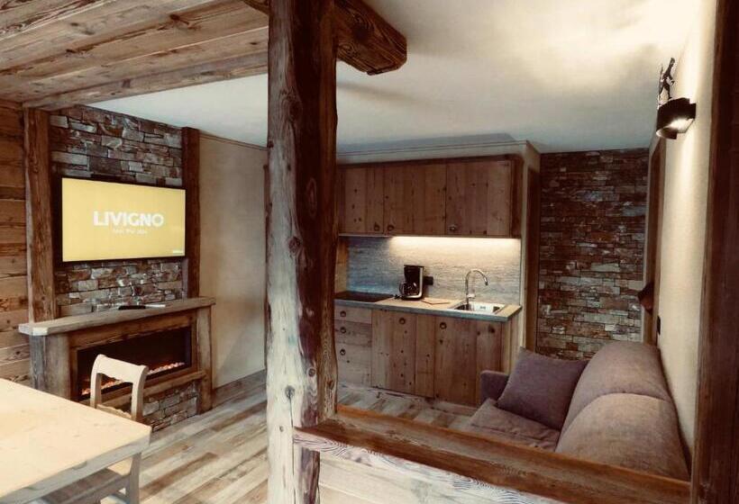 آپارتمان 1 خوابه, Chalet Li Mina