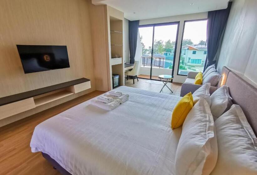 חדר סטנדרט צדדי נוף לים, De Veranio Resort