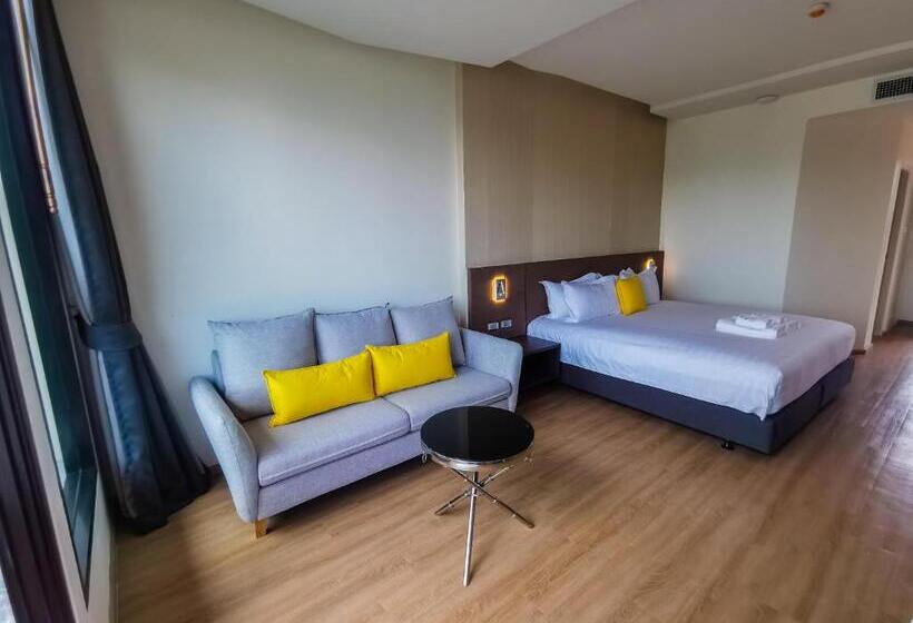 חדר סטנדרט צדדי נוף לים, De Veranio Resort