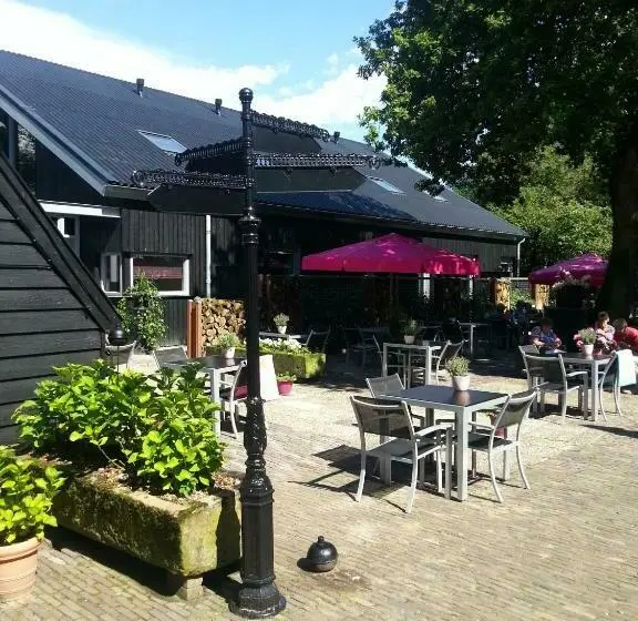 テラス付きデラックスルーム, Boerderij Restaurant De Gloepe