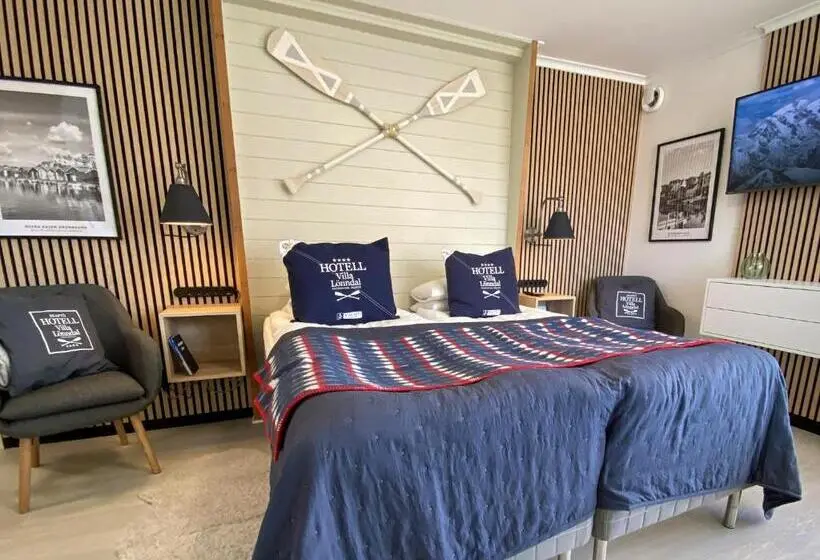 オーシャンビューデラックスルームバルコニー付き, Skaftö Hotell Villa Lönndal, Grundsund