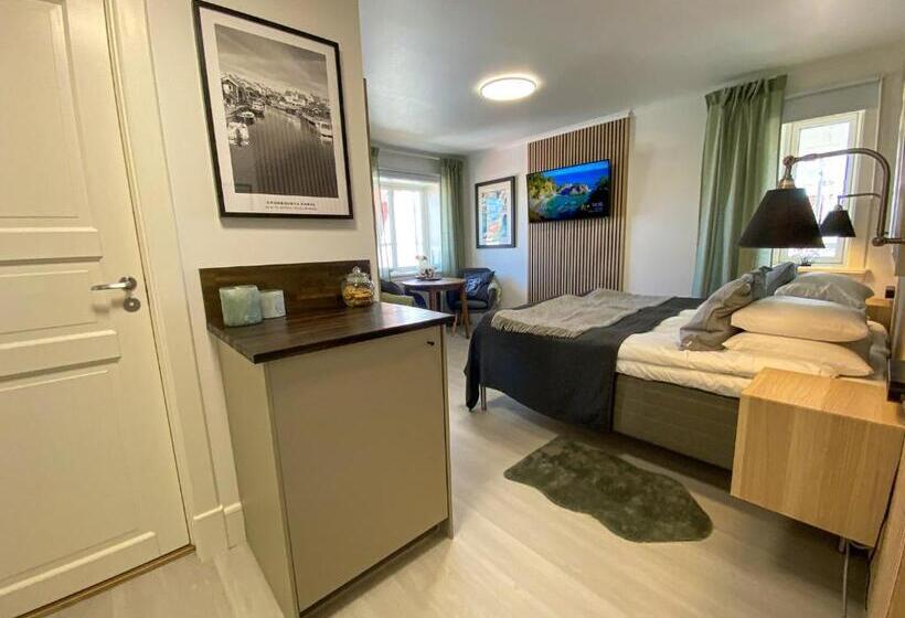 غرفة ديلوكس مطلّة علي البحر, Skaftö Hotell Villa Lönndal, Grundsund