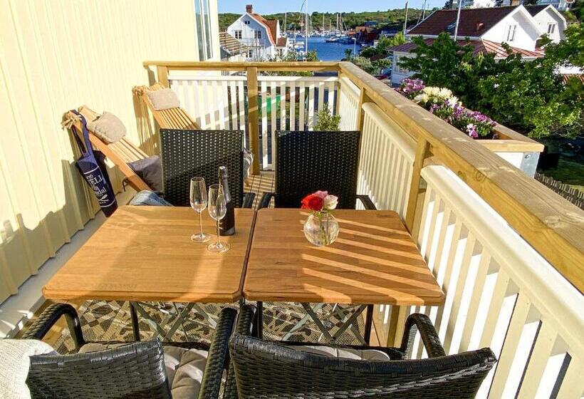 شقة غرفة واحدة مطلة على البحر, Skaftö Hotell Villa Lönndal, Grundsund