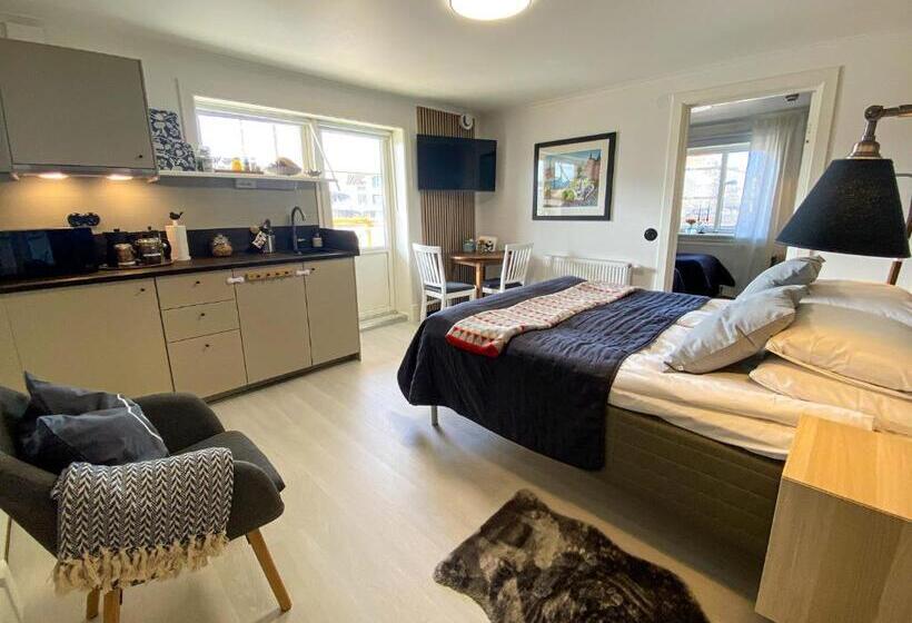 Апартаменты 1 Спальня Вид на Море, Skaftö Hotell Villa Lönndal, Grundsund