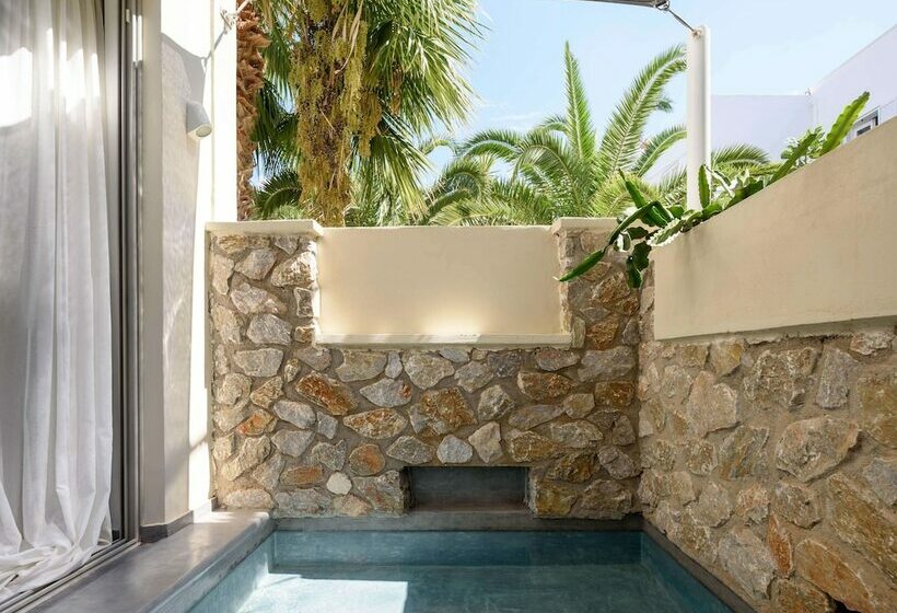 جناح جونيور مزوَّد بجاكوزي, Afroditi Venus Beach Resort