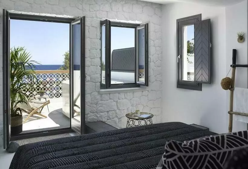 اتاق لوکس با چشم‌انداز دریا, Afroditi Venus Beach Resort