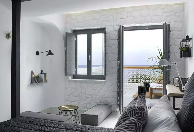 اتاق لوکس با چشم‌انداز دریا, Afroditi Venus Beach Resort