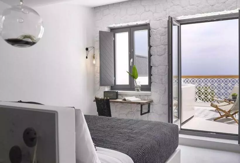 اتاق لوکس با چشم‌انداز دریا, Afroditi Venus Beach Resort
