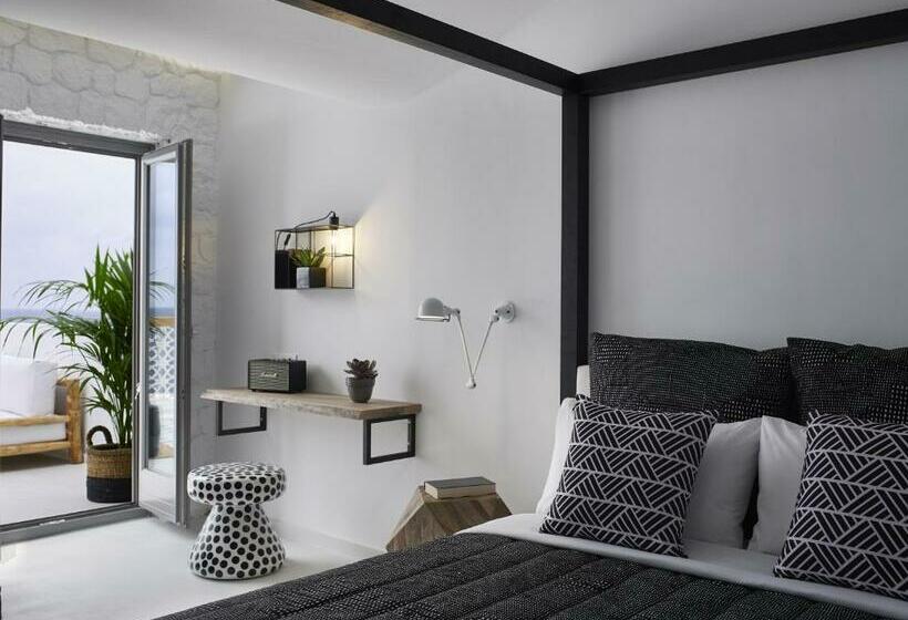 디럭스 룸 바다 전망, Afroditi Venus Beach Resort