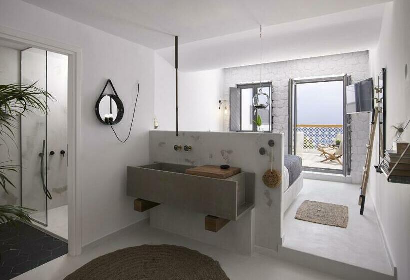 디럭스 룸 바다 전망, Afroditi Venus Beach Resort