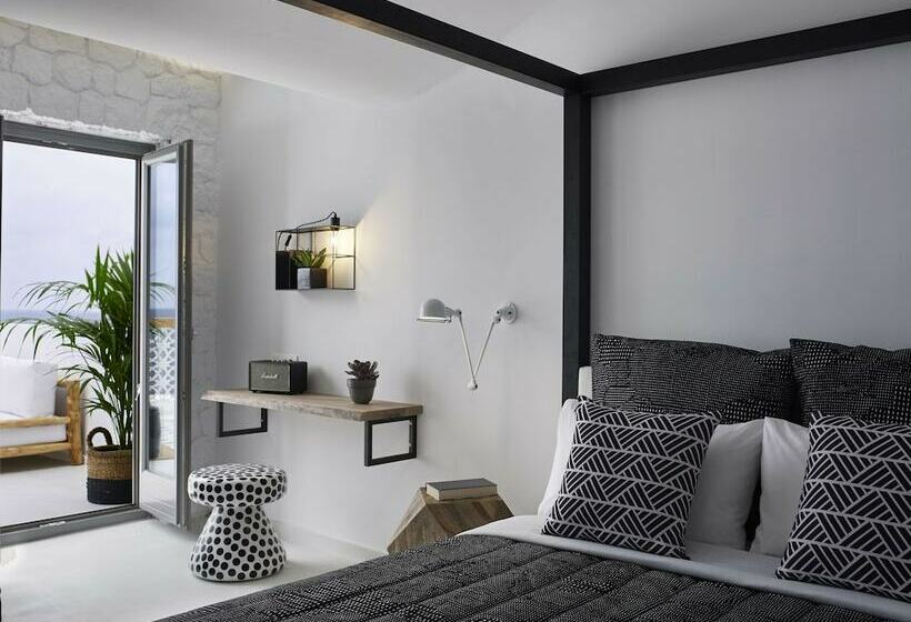 غرفة ديلوكس مطلّة علي البحر, Afroditi Venus Beach Resort