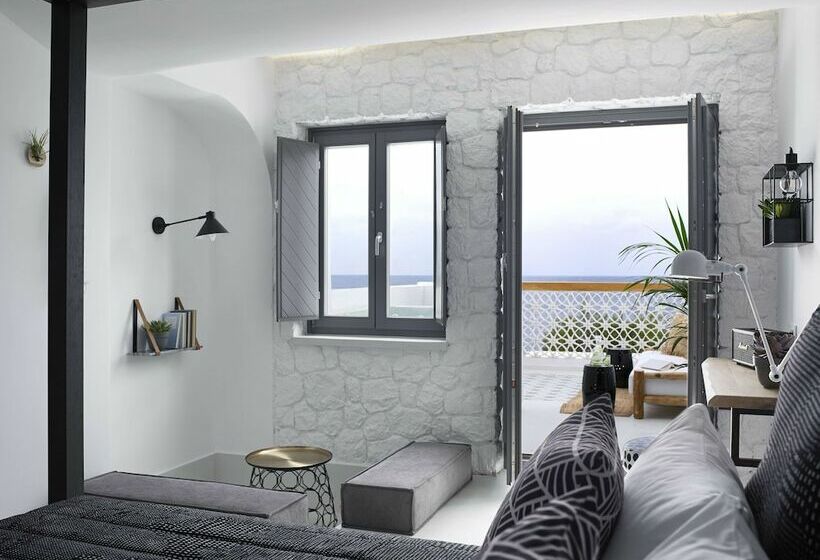 غرفة ديلوكس مطلّة علي البحر, Afroditi Venus Beach Resort