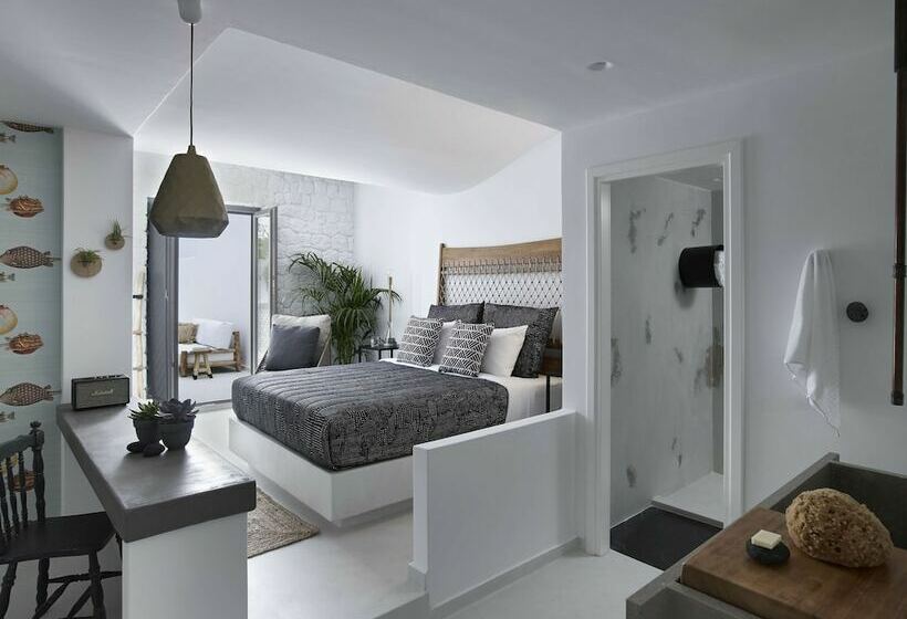 غرفة ديلوكس مطلّة علي البحر, Afroditi Venus Beach Resort