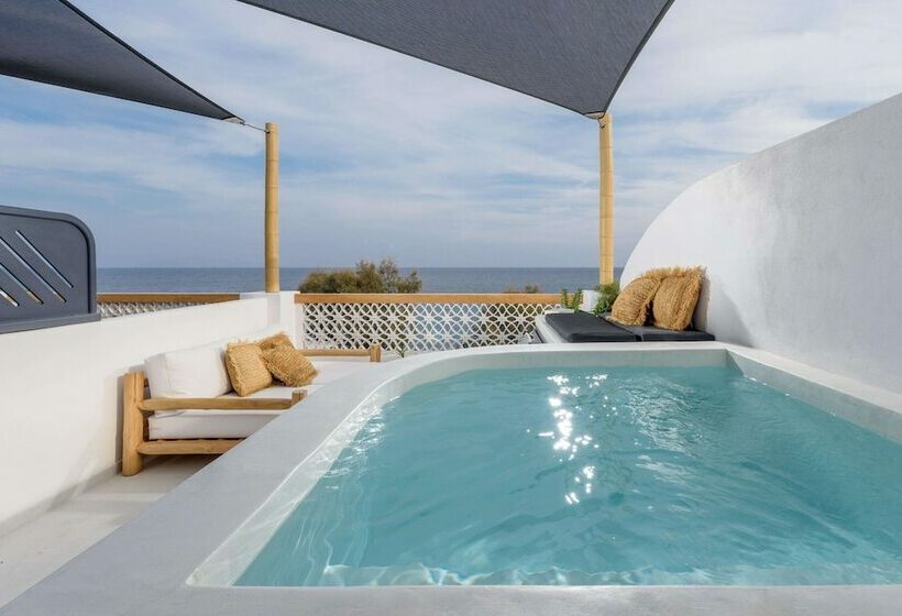 غرفة ديلوكس مطلّة علي البحر, Afroditi Venus Beach Resort