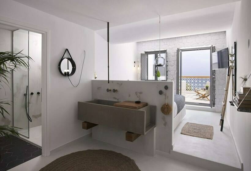 غرفة ديلوكس مطلّة علي البحر, Afroditi Venus Beach Resort