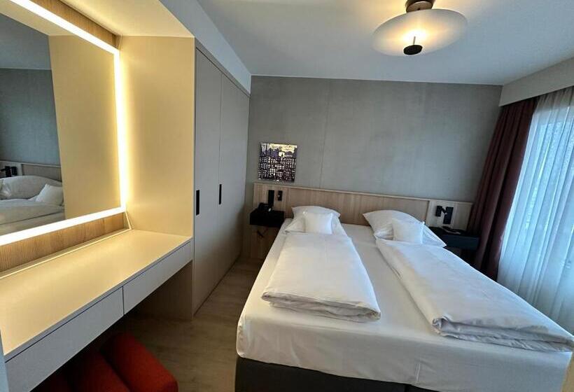 小型套房带阳台, Apartment Hotel Hamburg Mitte