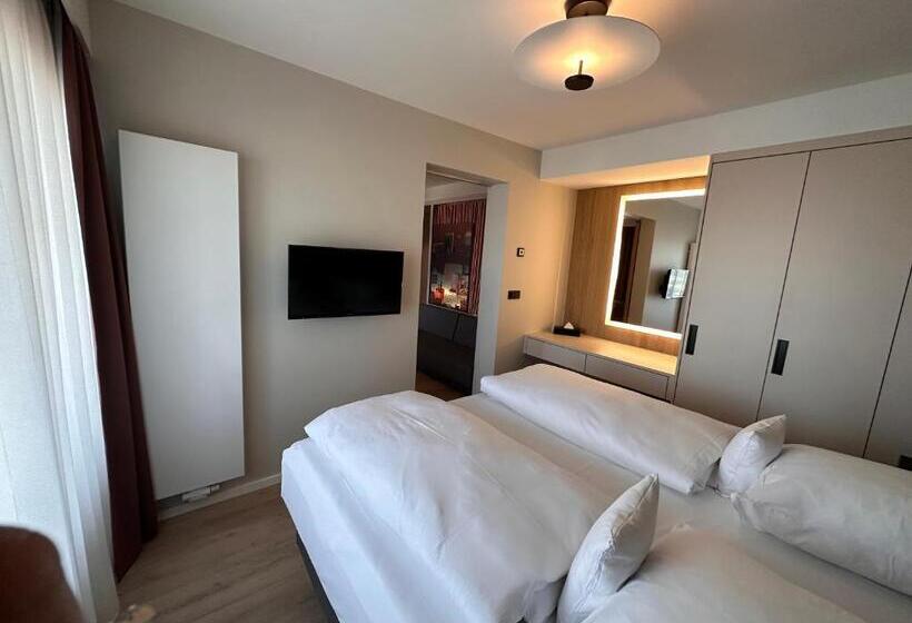 小型套房带阳台, Apartment Hotel Hamburg Mitte