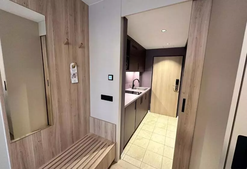 Standard-huone Parveke, Apartment Hotel Hamburg Mitte