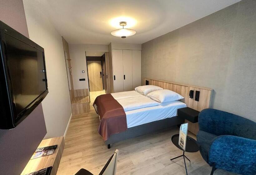 标准间带阳台, Apartment Hotel Hamburg Mitte