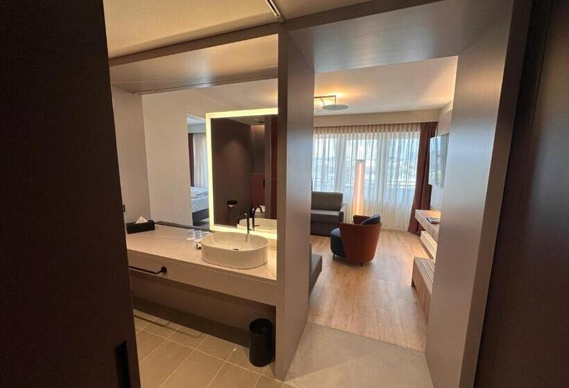 小型套房带阳台, Apartment Hotel Hamburg Mitte