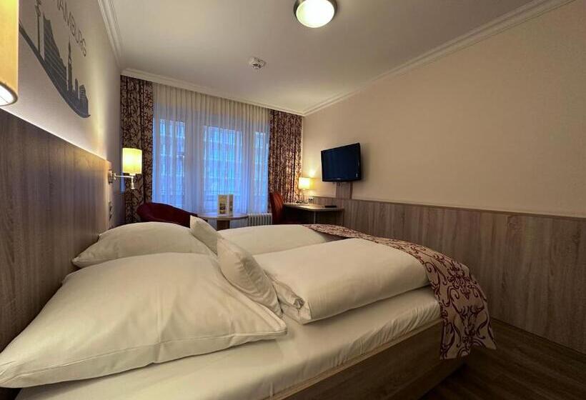 标准间带阳台, Apartment Hotel Hamburg Mitte