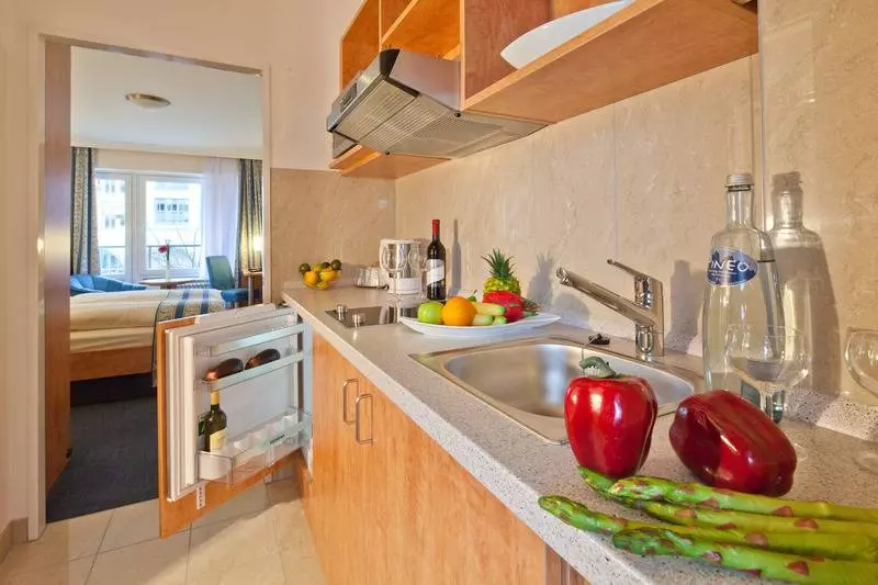 Economy-huone, Apartment Hotel Hamburg Mitte