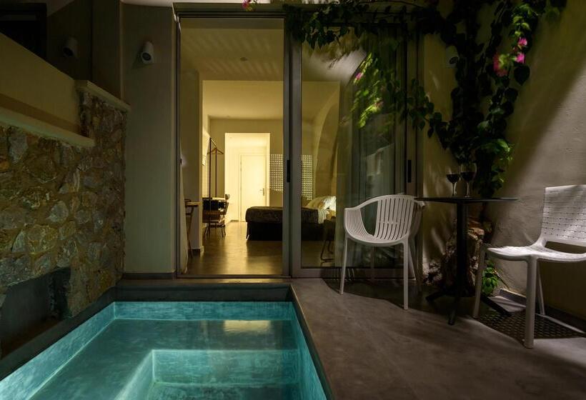 جناح جونيور مزوَّد بجاكوزي, Afroditi Venus Beach Resort