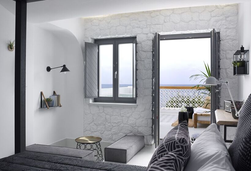 غرفة ديلوكس مطلّة علي البحر, Afroditi Venus Beach Resort