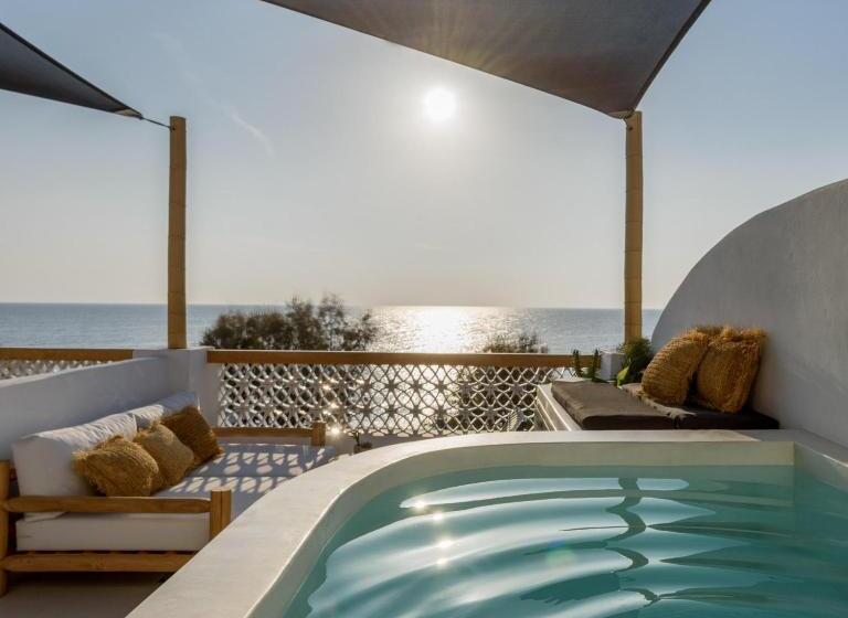 디럭스 룸 바다 전망, Afroditi Venus Beach Resort