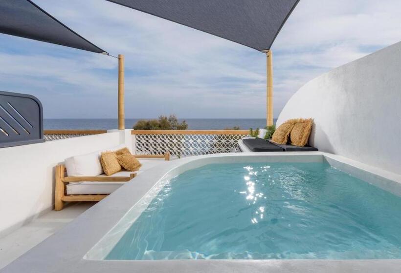 غرفة ديلوكس مطلّة علي البحر, Afroditi Venus Beach Resort