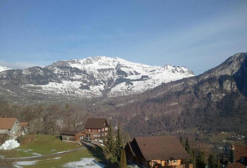 غرفة قياسية مزوَّدة بشُرفة, Restaurant Sternen