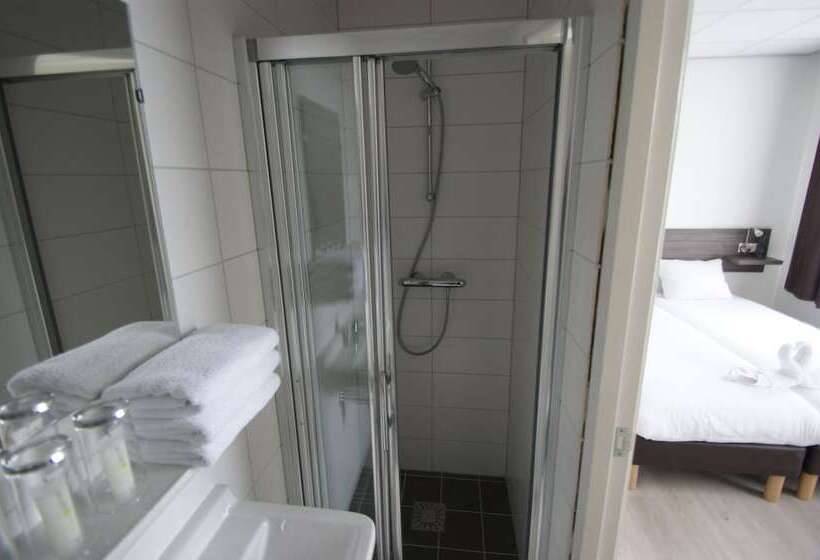 스탠다드 싱글 룸 공동욕실, De Keizerskroon Amsterdam Schiphol Halfweg