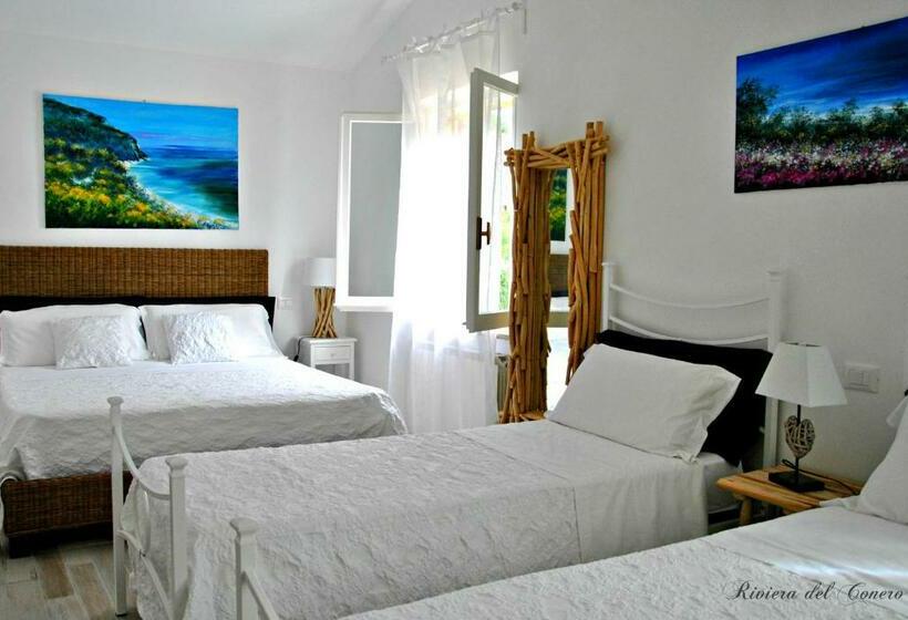 חדר סטנדרט לארבעה, Bed & Breakfast Le Azalee