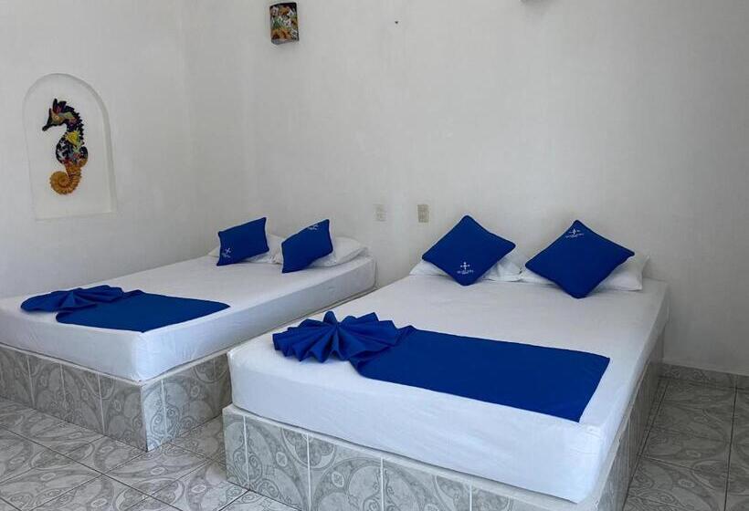 带2个双人床的标准工作室, Paraiso Kora