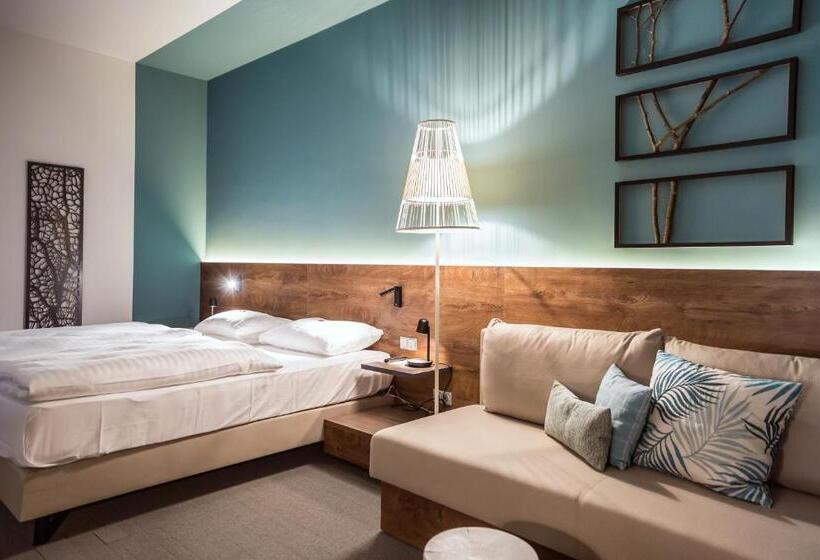 غرفة بريميوم مزودة بشُرفة, Das Sonnreich   Thermenhotel Loipersdorf