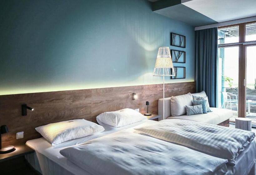 غرفة بريميوم مزودة بشُرفة, Das Sonnreich   Thermenhotel Loipersdorf