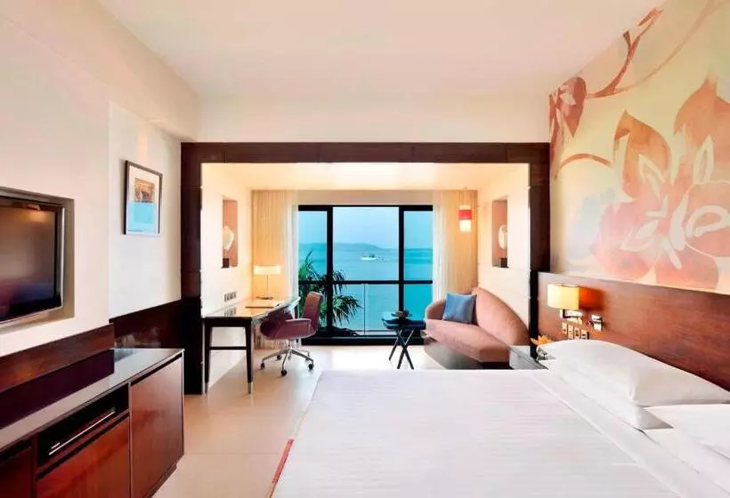 キングサイズベッドのスタンダードルーム, Goa Marriott Resort & Spa