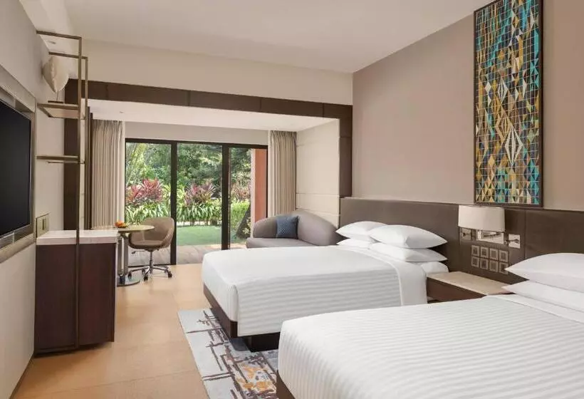 クイーンサイズベッドのスタンダードルーム, Goa Marriott Resort & Spa