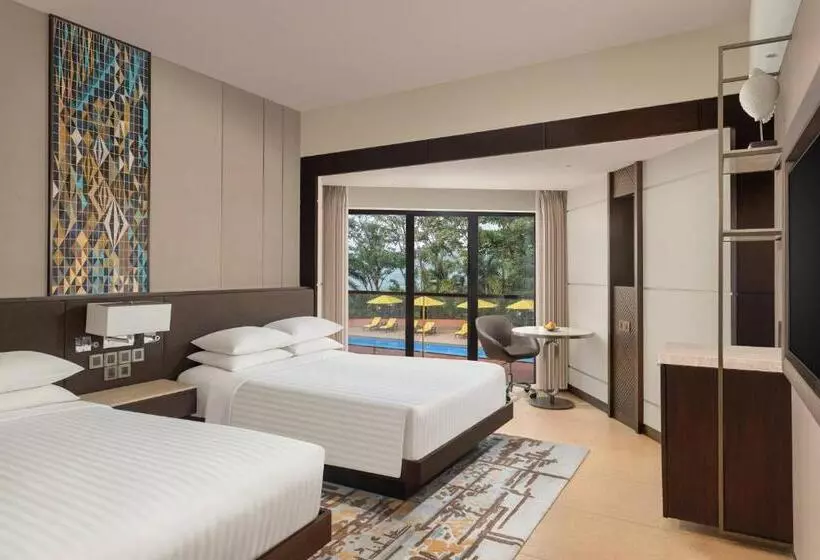 プールビュースタンダードルーム, Goa Marriott Resort & Spa