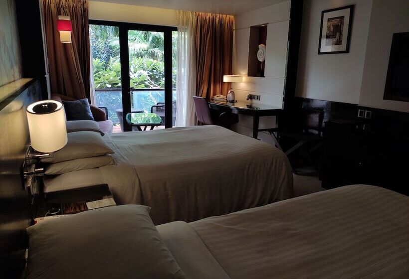 חדר סטנדרט שתי מיטות זוגיות, Goa Marriott Resort & Spa