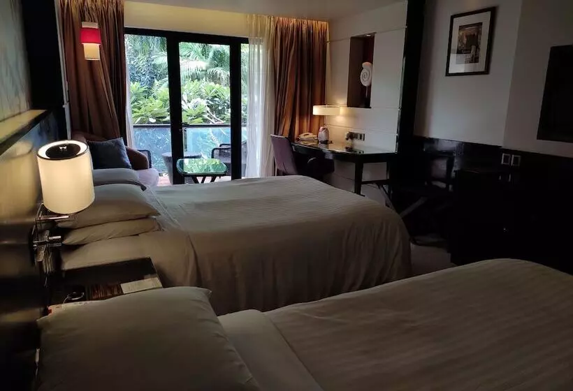 ２ダブルベッドのスタンダードルーム, Goa Marriott Resort & Spa