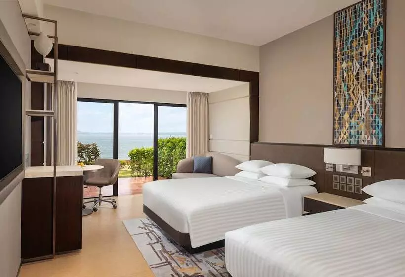 ２ダブルベッドのスタンダードルーム, Goa Marriott Resort & Spa